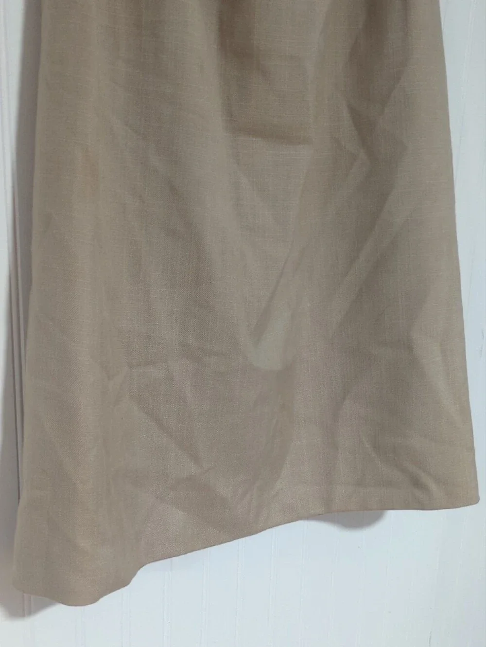 Worthington Classic Beige Pencil Skirt - Timeless Office Staple